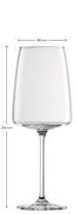 Sklenice Sensa, Fruity&Delicate, Zwiesel, 535ml