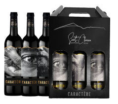 Dárková sada vín „Caractère" (3x 0,75l)