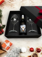Dárkové balení Amarone se skleničkami