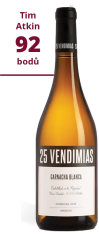 25 Vendimias Garnacha Blanca