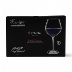 (6ks) Sklenice na červené víno Vinoteque Robusto, Luigi Bormioli, 660ml