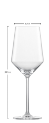 Sklenice na Sauvignon, Zwiesel, Pure, 408ml