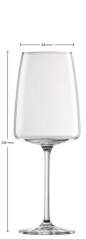 Sklenice Sensa, Fruity&Delicate, Zwiesel, 535ml